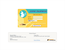 Tablet Screenshot of cepatexpress.eticketing.my